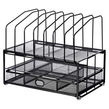 AmazonBasics Mesh Seven Slot File Organizer