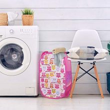 Luxamary Mesh Pop Up Laundry Hamper for Kids, Storage Hamper with Handles