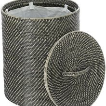 KOUBOO Laguna Round Rattan Hamper with Liner