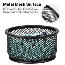 🧲 MaxGear Mesh Paper Clip Holder – Declutter Your Desk with Sleek, Noiseless Organization