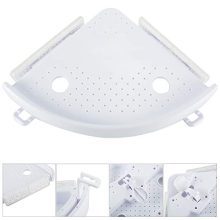 MANMEI New Corner Shelf Triple-cornered Bathroom Wall Corner Mount Storage