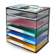 Veesun Paper Letter Tray Organizer, Mesh Desk File Organizer