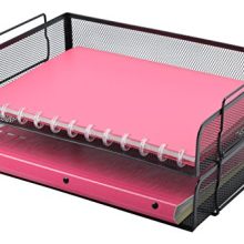 Easepres 2 Tier Stackable Desktop Document Letter Tray Organizer