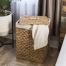 Best Choice Products Decorative Woven Water Hyacinth Wicker Laundry Clothes