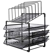 AmazonBasics All-In-One Wire Mesh Desk Organizer