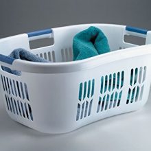 Rubbermaid 2.1-Bushel Laundry Basket with Comfort Grip Handles – Easy Carrying & Maximum Convenience