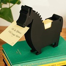 Memo Holder Desktop Note pad Dispenser Horse Pen Holder Multi-Functional