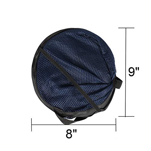 GANAMODA Mesh Laundry PopUp Hamper - Foldable Pop-Up Mesh Hamper