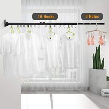 BESy Wall Mounted Folding Clothes Hanger Space-Saver