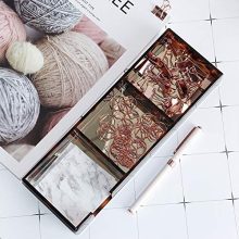 Exquisite 3 Compartments Multi-Purpose Memo Sticky Notes Paper Clips Desktop