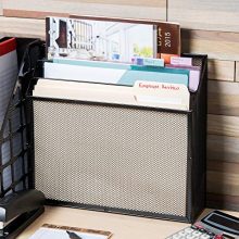 1InTheOffice 3 Tiers File Folder Organizer, Desk Sorter