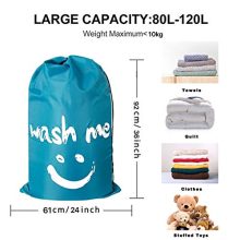 iLiveX Laundry Bag, 2 Pack Extra Large Travel Laundry Bags, Ripstop Dirty Clothes