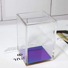 Clear Acrylic Rainbow Desktop Supplies Office Stationery Set Tape Dispenser