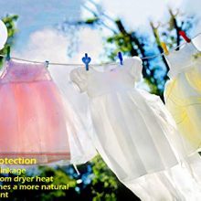Liberty Shop 24/7 Retractable Indoor Clothesline with 40 ft Cord Portable