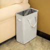 Chrislley 45L Slim Laundry Hamper Collapsible Laundry Basket Thin Narrow Laundry