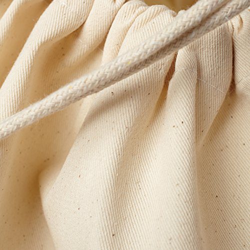 FABBPRO Cotton Canvas Cloth Fabric Laundry Bag - Stylish & Portable