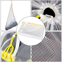 Plusmart Extra Large Laundry Bags with Drawstring,Sturdy Heavy Duty Mesh