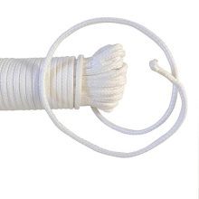 houert Cotton Clothesline Rope, 3/16Inch X 100FT, All-Purpose Rope for Laundry Line Dryer (1 Solid Rope)