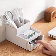 Pencil Holder, Pen Holder for Desk, Plastic Pen Organizer Holder