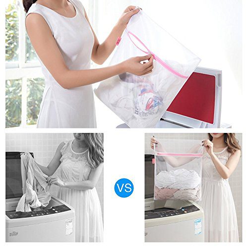 Gogooda 7Pcs Mesh Laundry Bags for Delicates with Premium Zipper