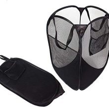 NYHI Foldable Pop Up Laundry Hamper, Mesh Hamper