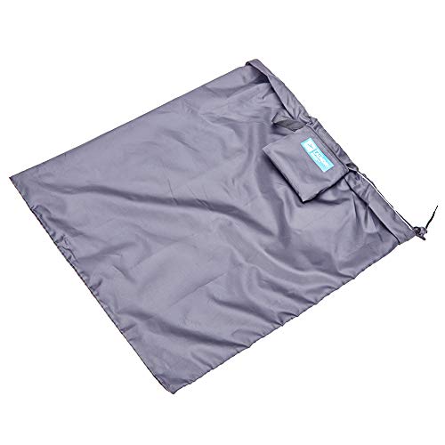 HOMEST Travel Nylon Laundry Bag – Foldable, Washable with Drawstring Closure for Easy Packing & Laundry Storage
