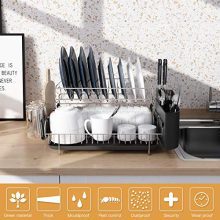 MAJALiS 304 Stainless Steel Large Capacity Dish Drying Rack
