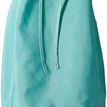 Redmon Rectangular Willow Hamper Cloth Teal Liner