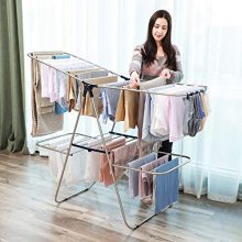 SONGMICS Foldable Clothes Drying Rack, 2-Level Stable Indoor Airer