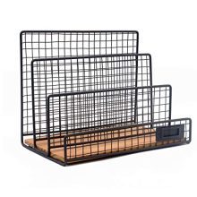 Office Desktop 3 Slot File Letter Magazine Folder Document Tray