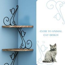 Alsonerbay Corner Shelf, Corner Shelves, 4-Shelves Wall Mounted Corner Shelf