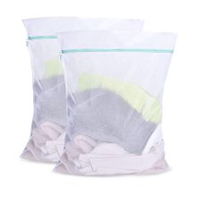 OTraki Mesh Laundry Bag for Delicates 24 x 32 inch Zippered Large Wash Bags
