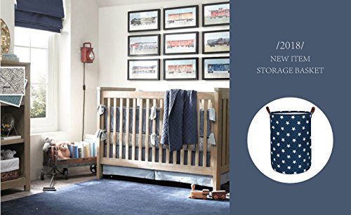 DOKEHOM 19-Inches Thickened Large Laundry Basket -(9 Colors)
