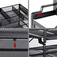 Simple Trending 3-Trays Stackable Office Desk Supplies Organizer