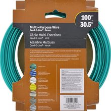 Hillman 100-Feet Green Vinyl Jacketed Multi-Purpose Wire