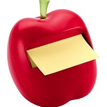 Post-it Pop-up Notes Dispenser for 3 in x 3 in Notes, Apple Shaped Dispenser