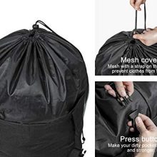 Chrislley 106L Collapsible Laundry Bag Backpack Laundry Liner Extra Large