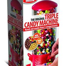 Triple Compartment Candy Machine | Cool Countertop or Desk Candy Dispenser