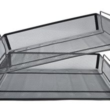 Easepres 2 Tier Stackable Desktop Document Letter Tray Organizer