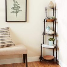 Frenchi Home Furnishing 5-Tier Corner Stand