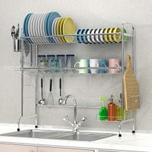 Over The Sink Dish Rack, Ace Teah Large Dish Drying Rack