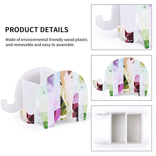 Desk Supplies Organizer, Mokani Creative Elephant Pencil Holder Multifunctional