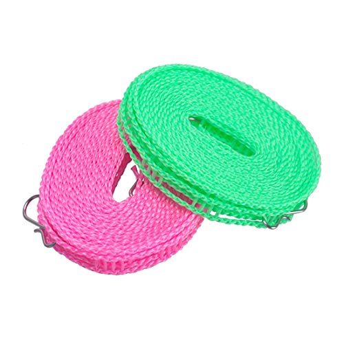 iSuperb 5m Portable Windproof Clothesline for Outdoor Indoor Home Travel Drying