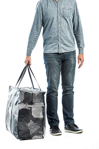 Homeleave Extra Large Oversized Heavy Duty Zippered Laundry Bags