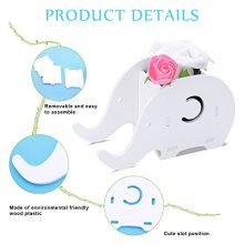 COOLOO Pencil Holder Cell Phone Stand, Cute Elephant Office Accessories Tablet