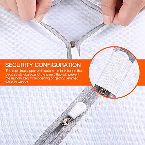 2 Pack Mesh Laundry Bag-2 XXL Oversize Delicates Laundry Bag-Extra Large
