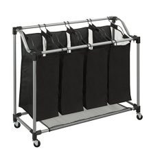 Honey-Can-Do Quad Laundry Sorter with Mesh Bags