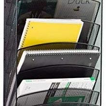 Klickpick Office 8 Sections Hanging Files Wall Mounted Metal Mesh File Document