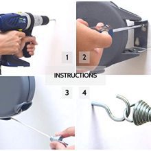 Retractable Clothesline - Portable Heavy Duty Indoor and Outdoor Single Clothes