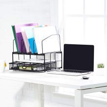 AmazonBasics Mesh Seven Slot File Organizer